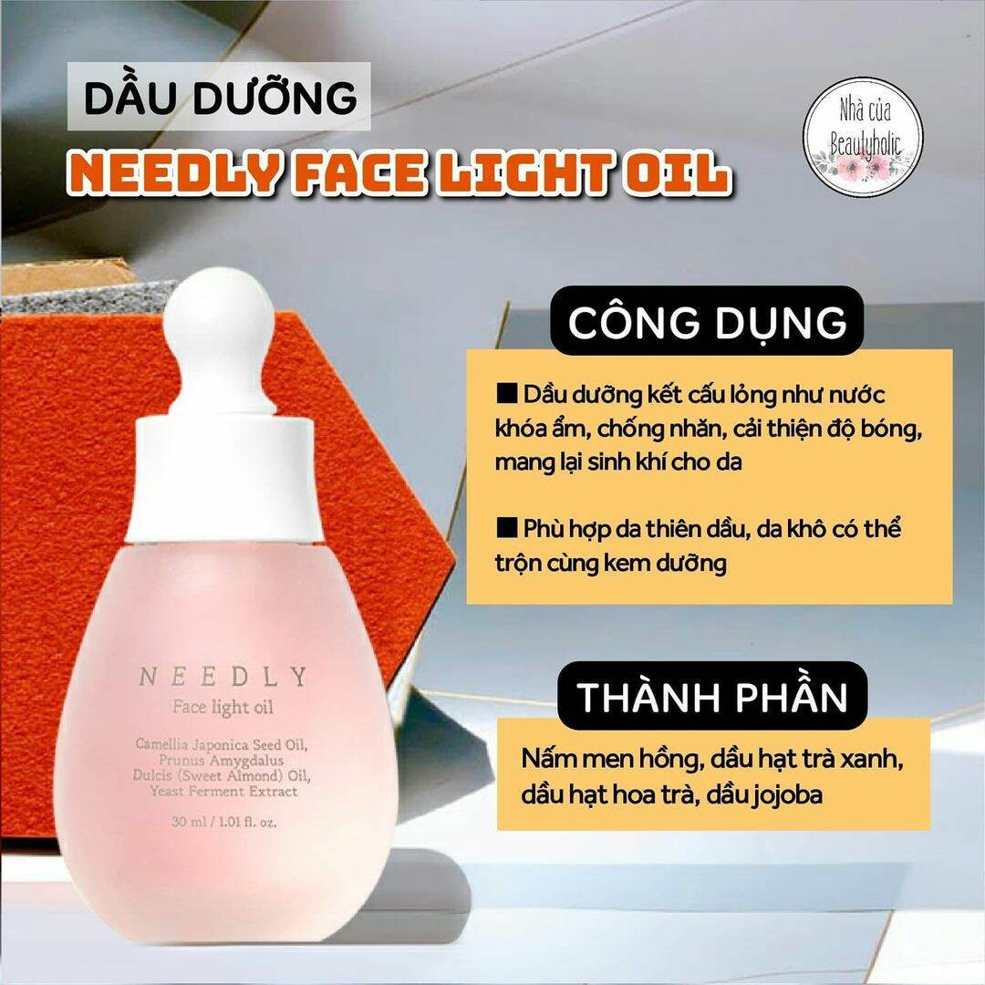 [Nhacuabeautyholic] Dầu dưỡng da Needly Face Light Oil