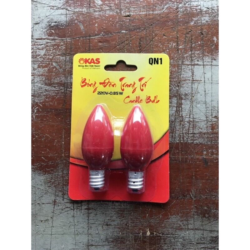Bộ 2 bóng led ớt đỏ OKAS