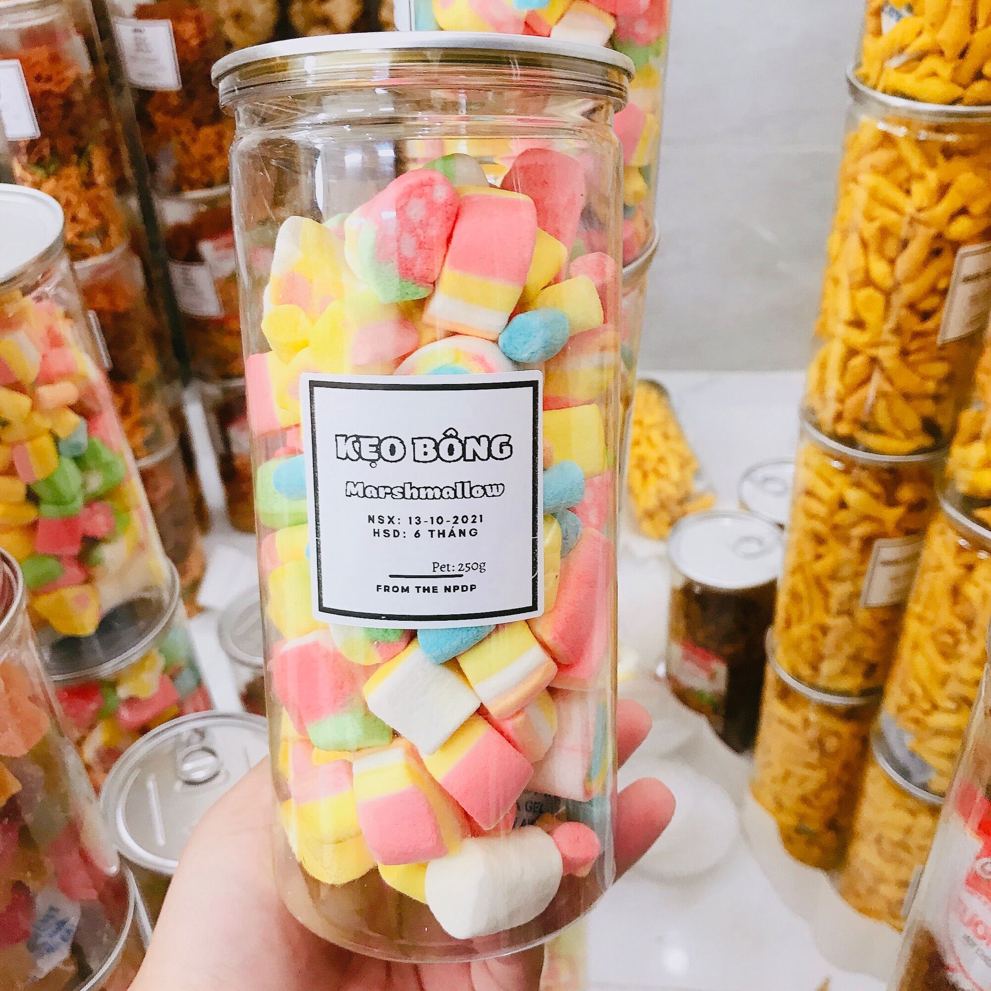 [HCM]Kẹo Bông Sữa Thái Lan [250 gram]