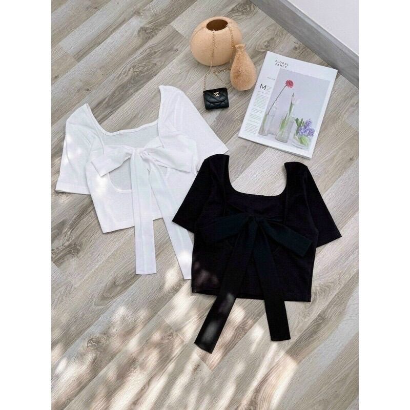 [Mã 2611THTRANG100K hoàn 10% xu đơn 99K] ÁO CROPTOP CỘT HỞ LƯNG GỢI CẢM A59