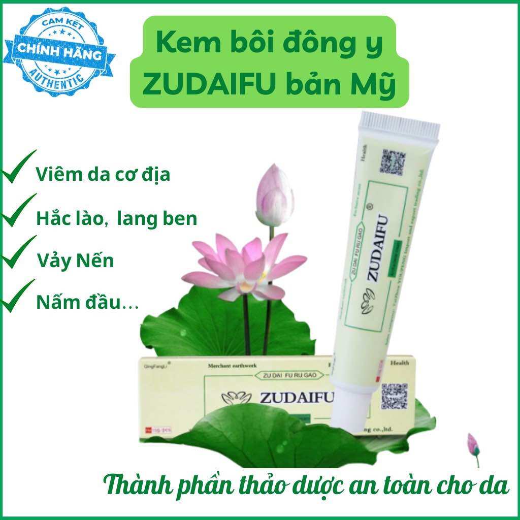 Kem bôi thảo dược Zudaifu nấm ngứa, vẫy nến…