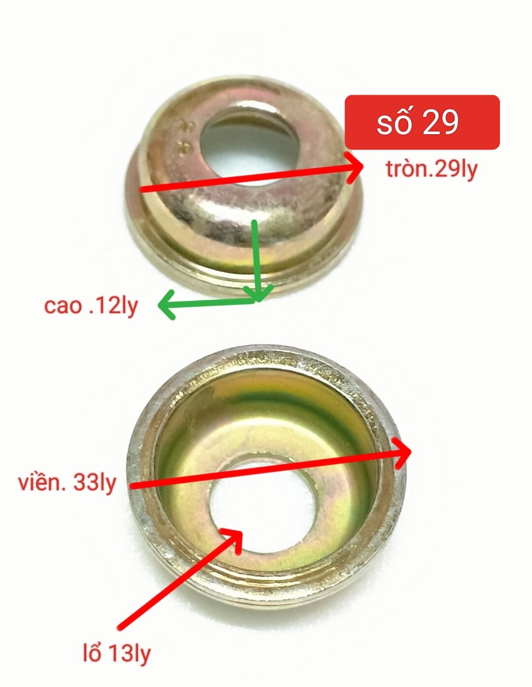 CHÉN ĐÙM XE ĐẠP 680 XI .2 CÁI ...