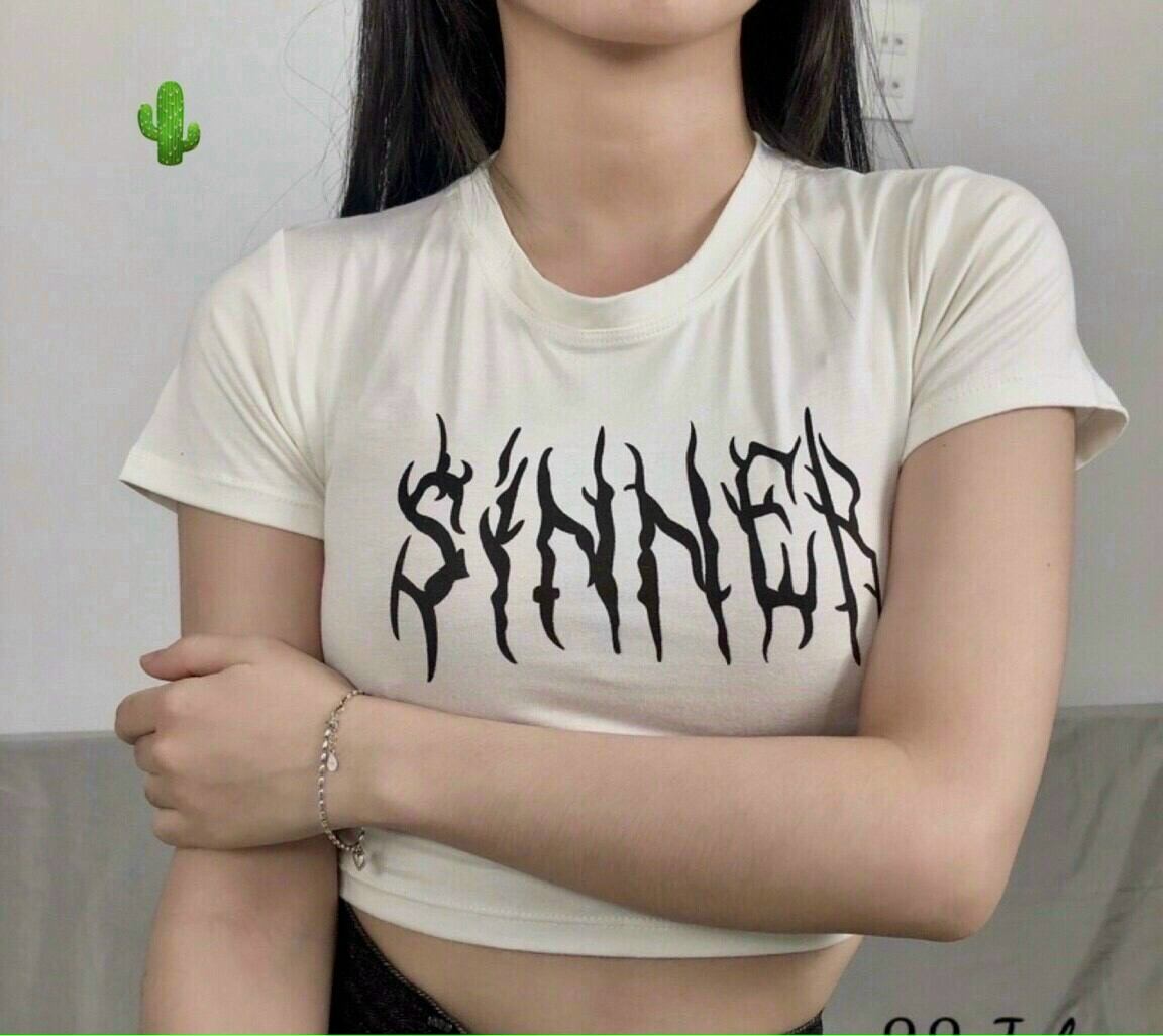 ÁO CROPTOP SINNER