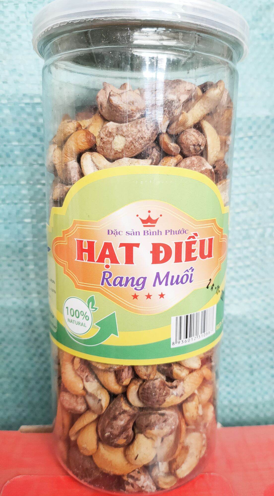 1kg Hạt điều rang muối đặc sản bình phước