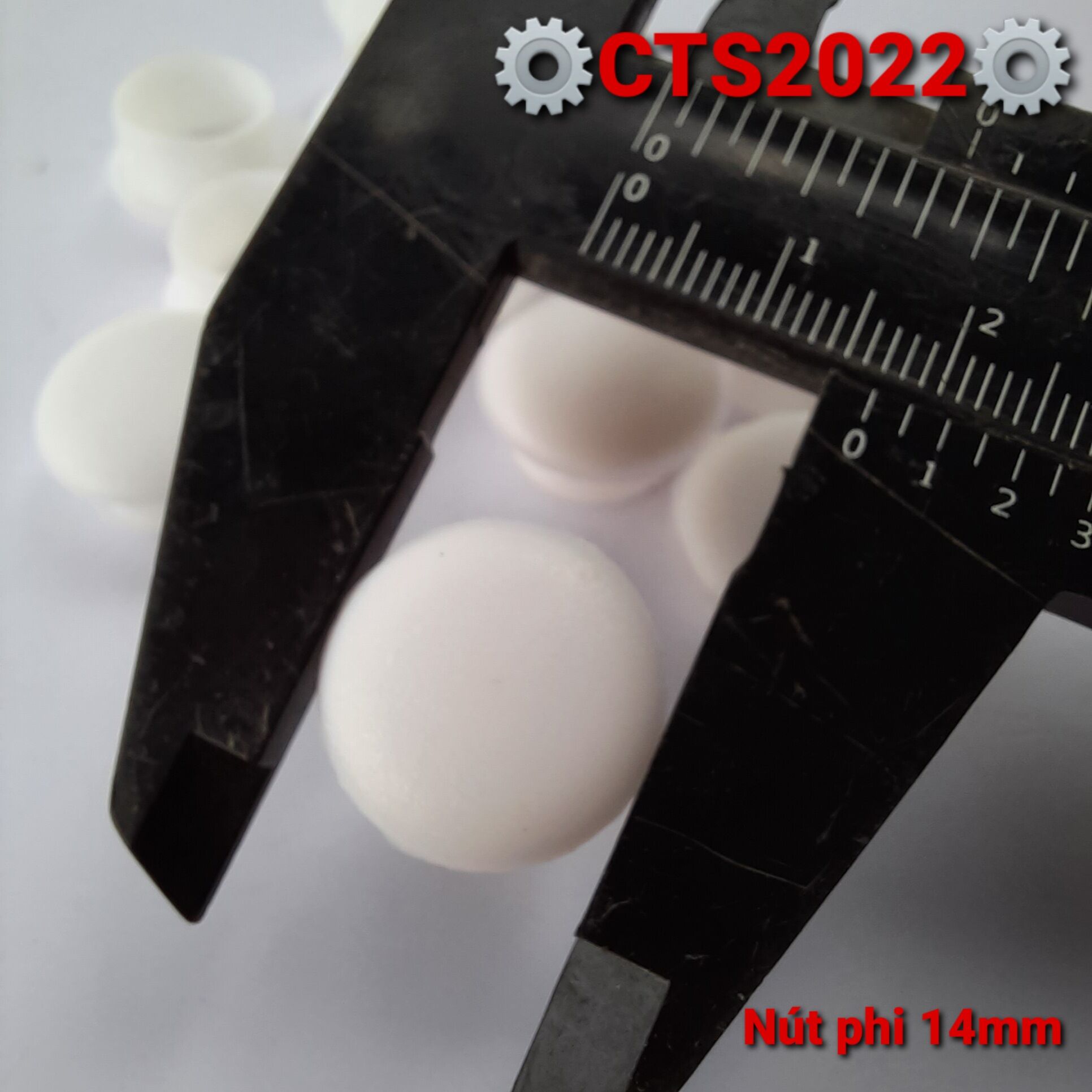 10 Nút nhựa bịt lỗ phi 14mm