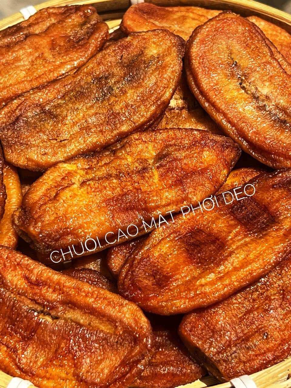 Chuối cao mật sấy dẻo