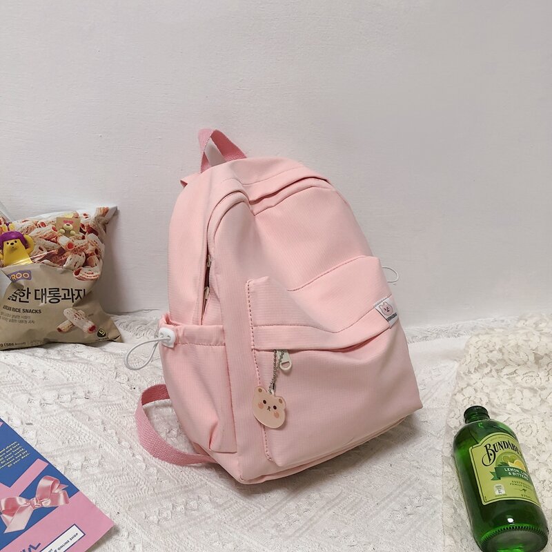 Cặp sách ba lô nữ ba lô mini tươi mới kiểu nhật học sinh cấp 2 học sinh cấp 3 harajuku phong cách hàn quốc ba lô nhỏ thường ngày