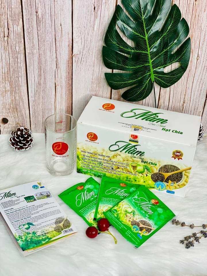 Mầm đậu nành hạt chia tanaco