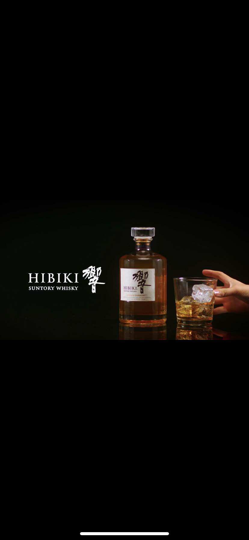 VỎ CHAI HIBIKI NHẬT BẢN pha lê