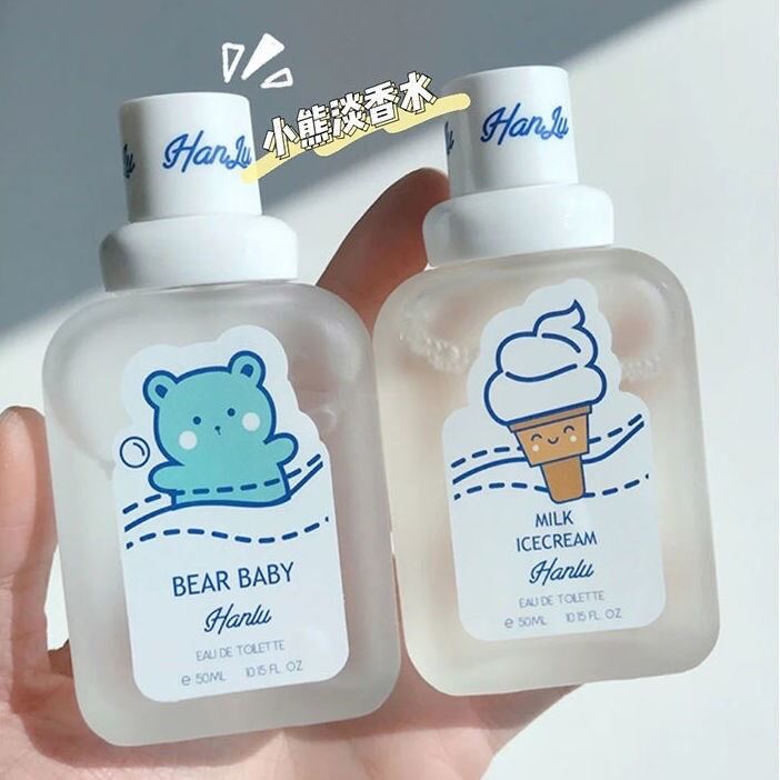 Nước hoa xịt thơm toàn thân gấu HANLU Baby Bear dễ thương 50ml (An toàn cho cả mẹ và bé)