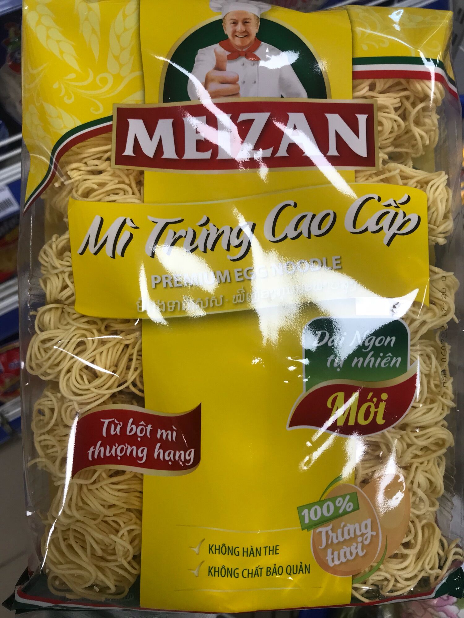 mì trứng Meizan 500gr