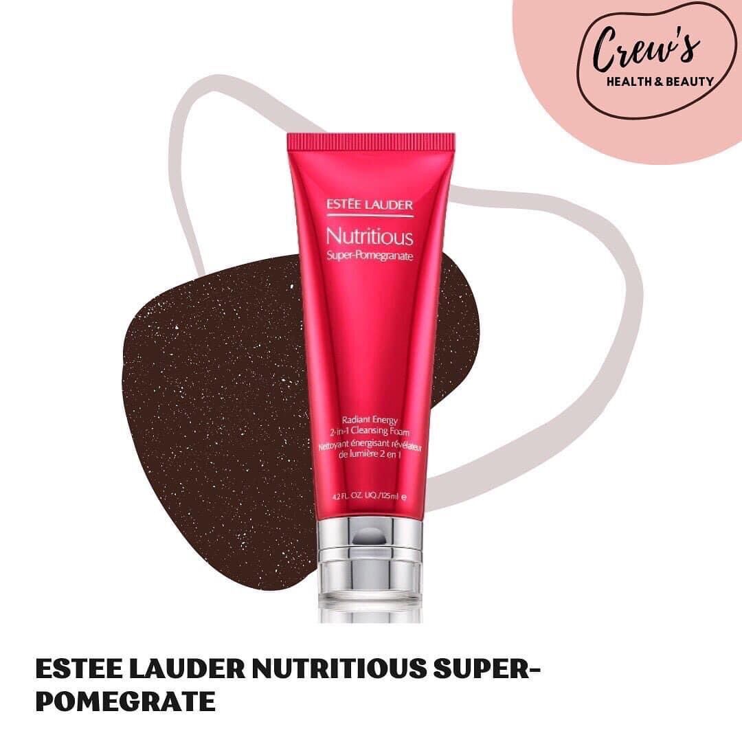 Sữa rửa mặt tinh chất lựu đỏ Estee Lauder Nutritious Super-Pomegranate Radiant Energy 2 in 1