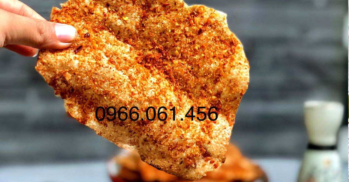 Bánh tráng nướng bò khô sate (1bich 5 cái)
