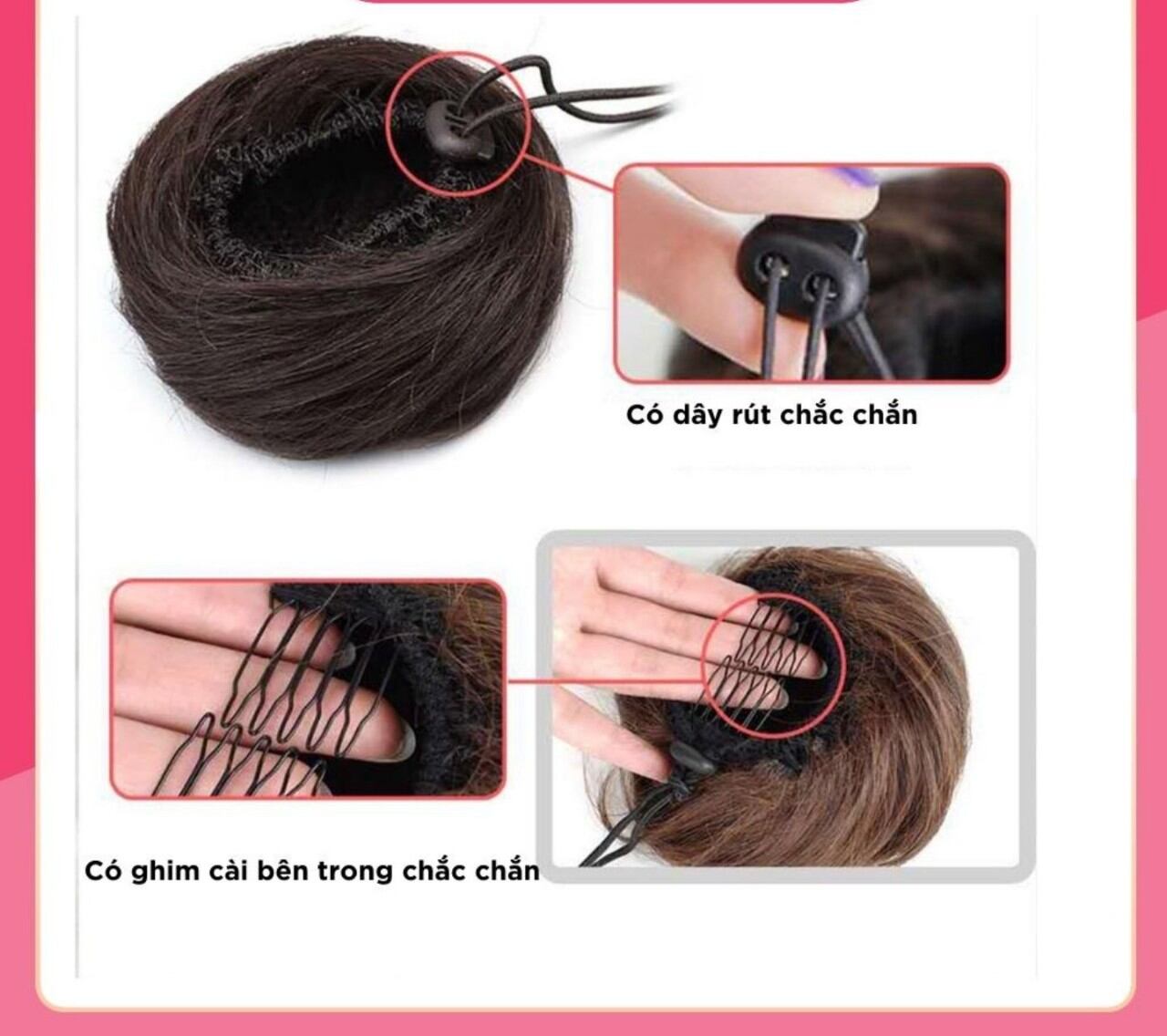 Búi tóc giả siêu cấp B005