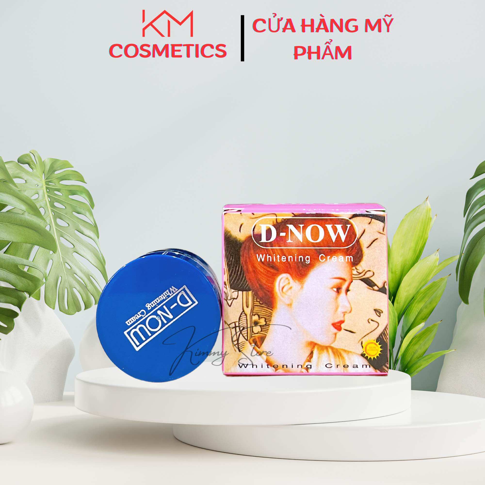 Lẻ hủ 4.5g kem dưỡng trắng da dnow tóc nâu chuẩn thái