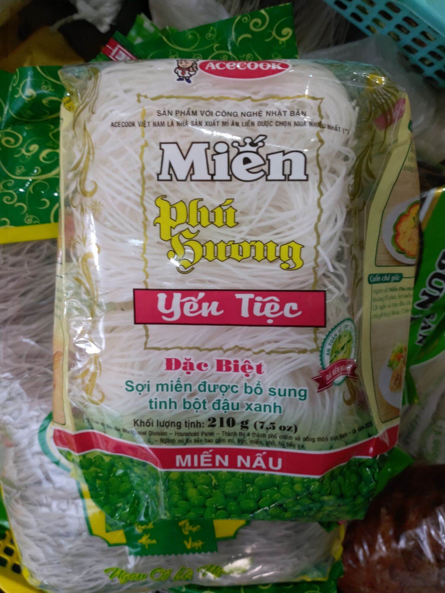 Combo 2 gói miến Phú Hương gói 210g