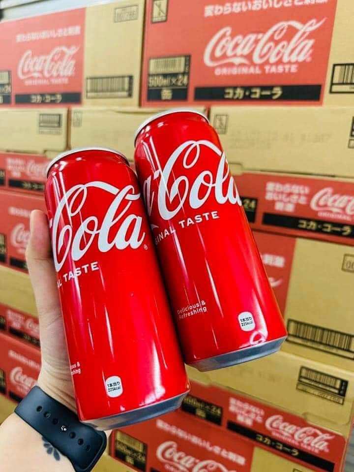 Coca cola Nhật lon lớn 500ml