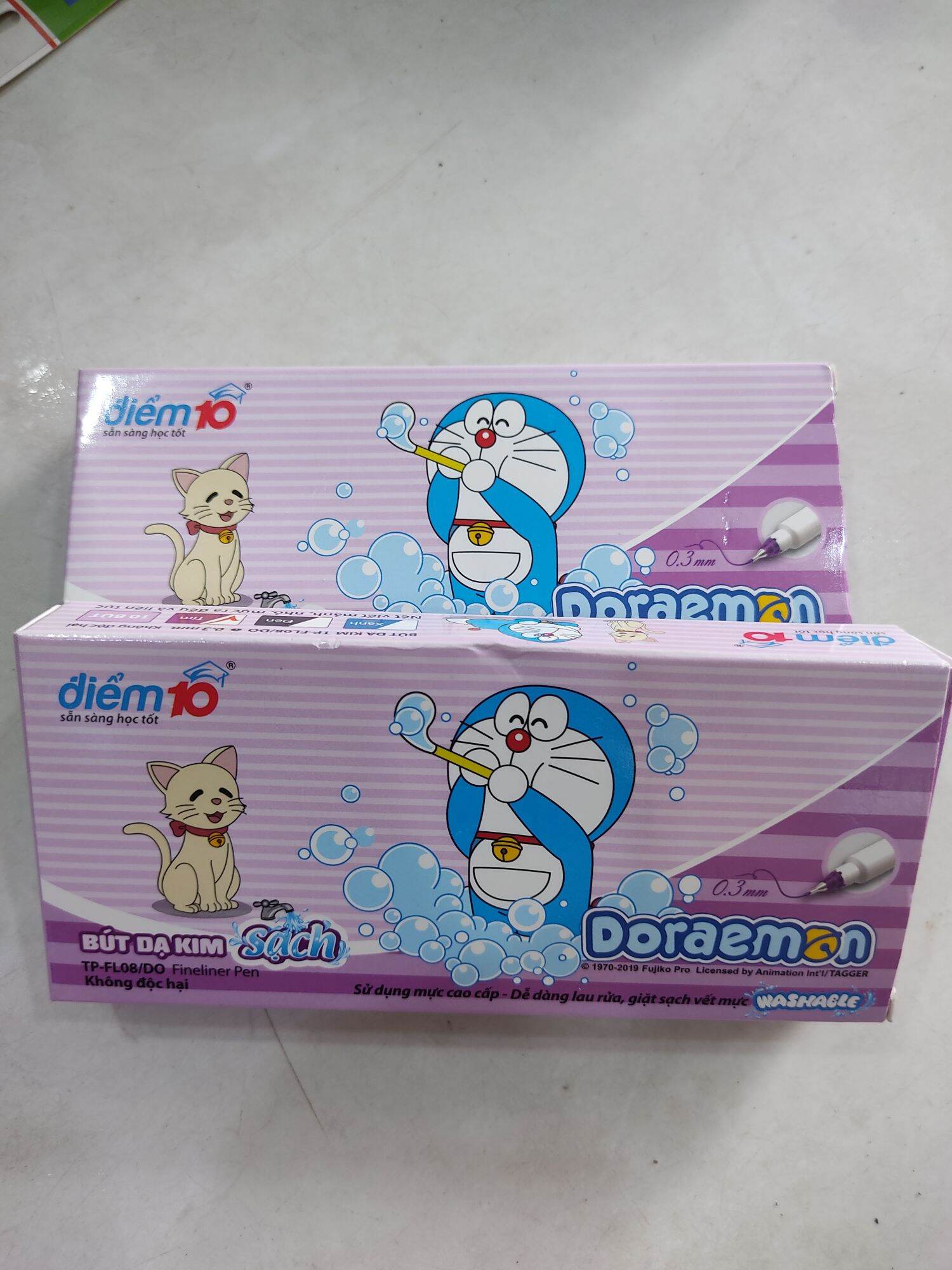 10 cây bút dạ kim Doreamon
