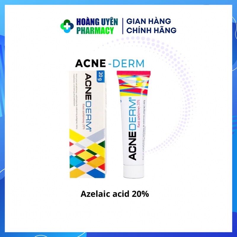 Gel giảm thâm ngừa mụn Acnederm