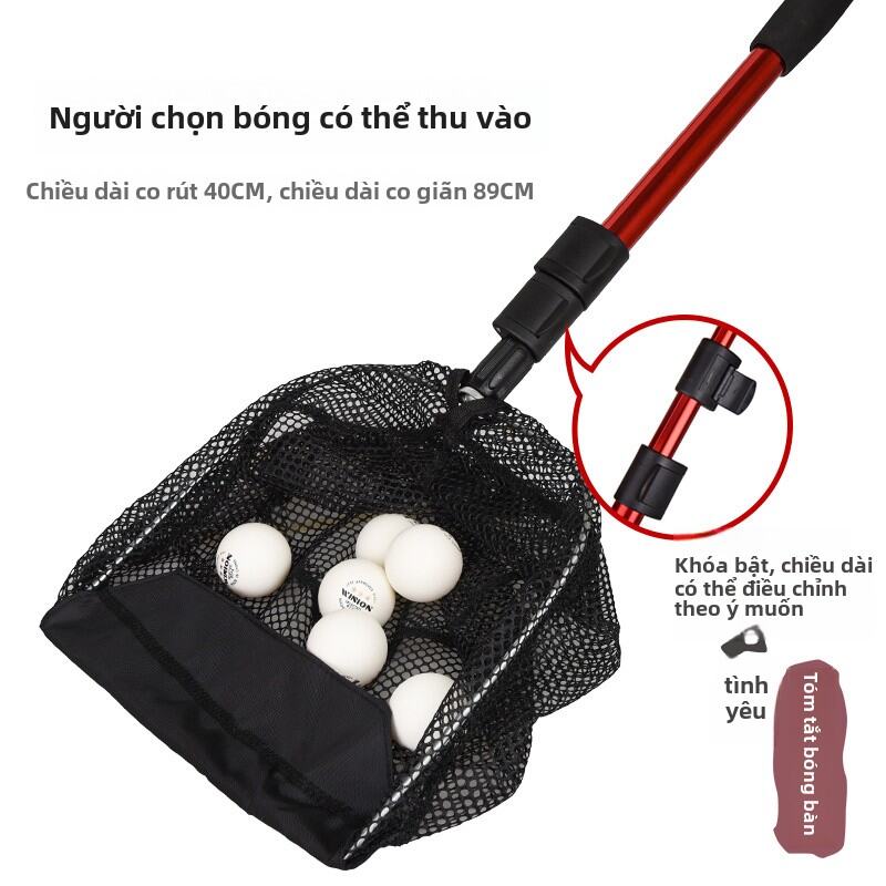 Máy Nhặt Bóng Bàn Tiện Dụng Có Thể Mở Rộng Winion Rolling Ball Picker Dụng Cụ Tập Thể Dục Thể Thao C