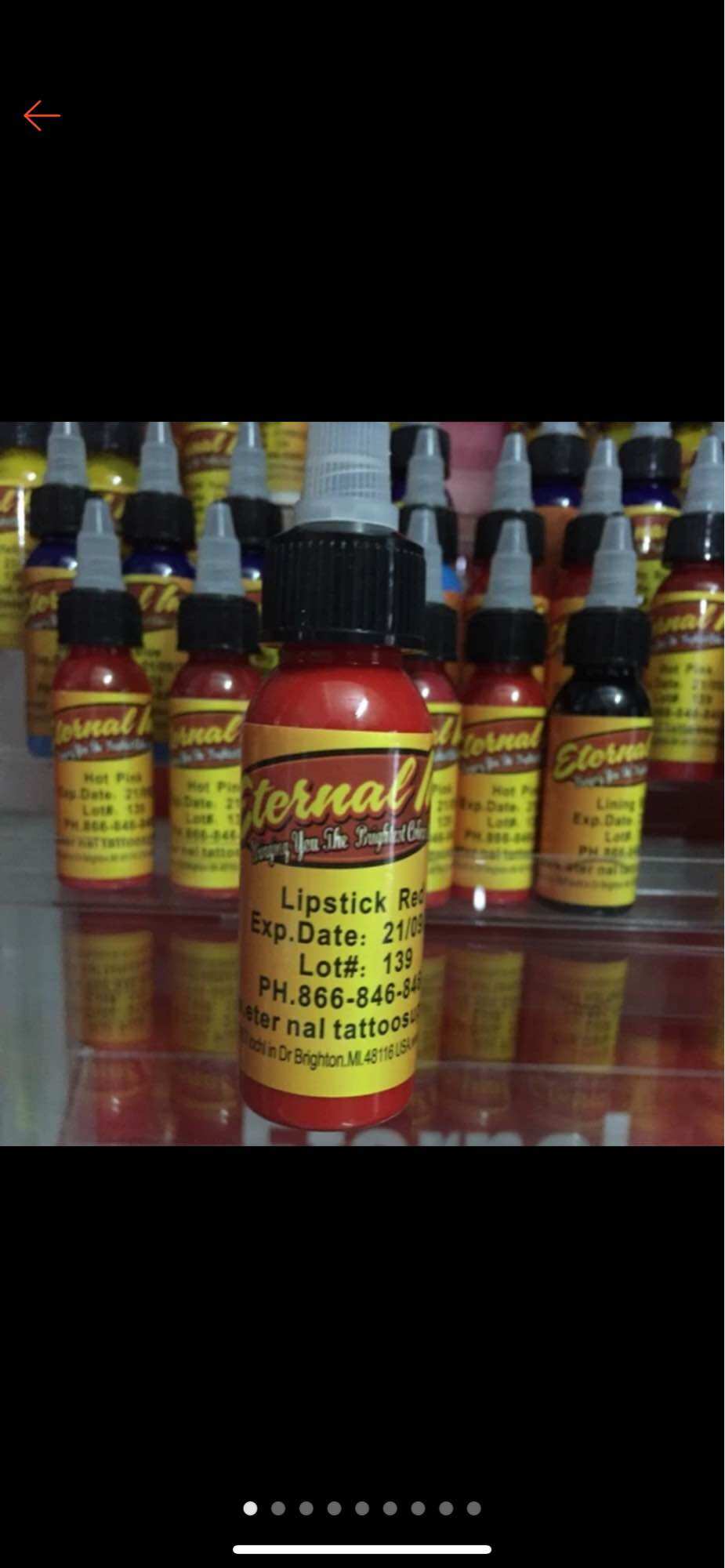 Mực tập xăm màu đỏ 30ml :50k/1 chai