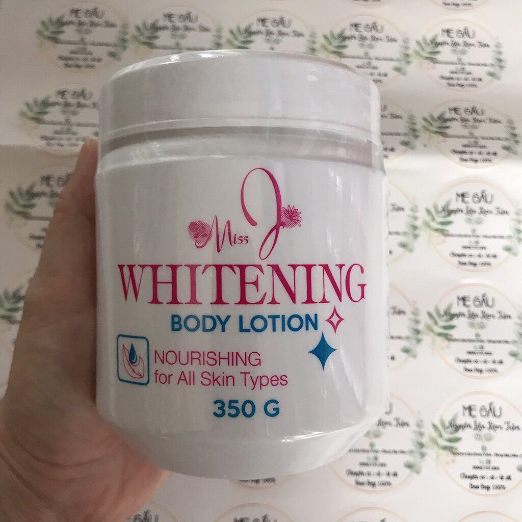 Kem Dưỡng Body Velvet Whitening 350g Mẫu Mới