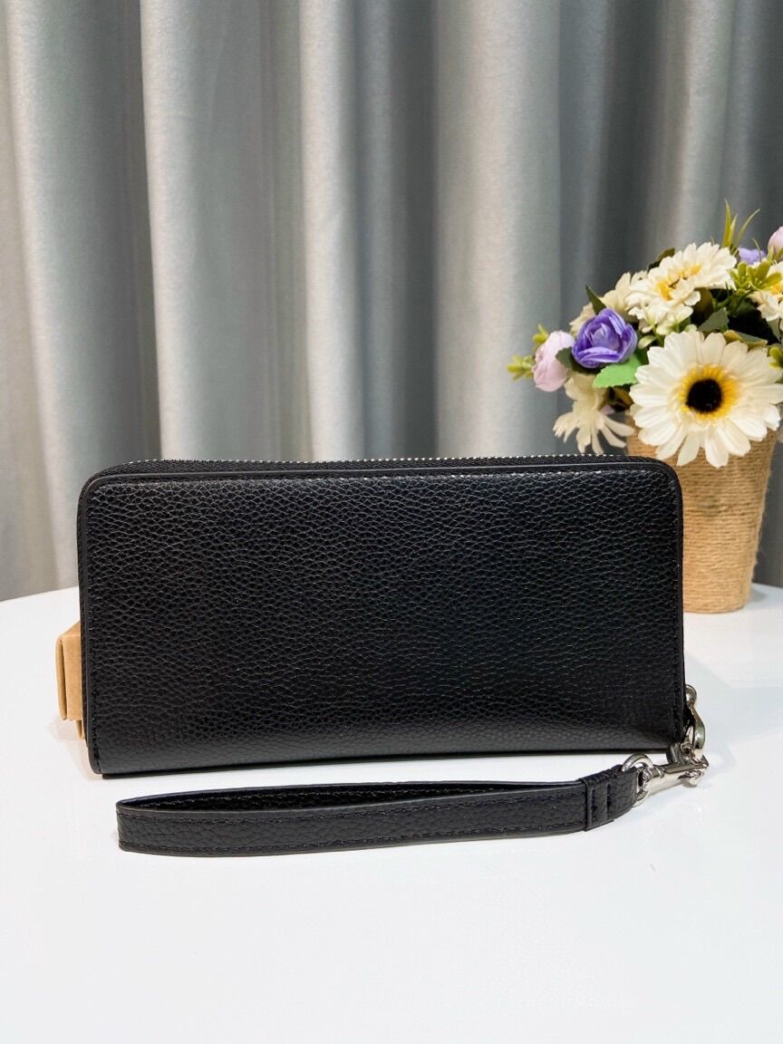 Ví dàu móc tay Coach full box xịn sò