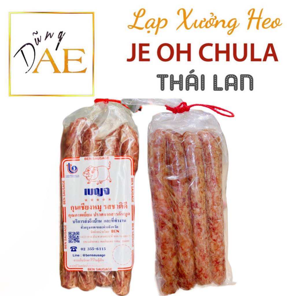 Lạp Xưởng JE OH CHULA Thái Lan 1kg