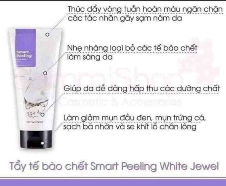 TẨY DA CHẾT NGỌC TRAI THE FACE SHOP 💦 💦.
