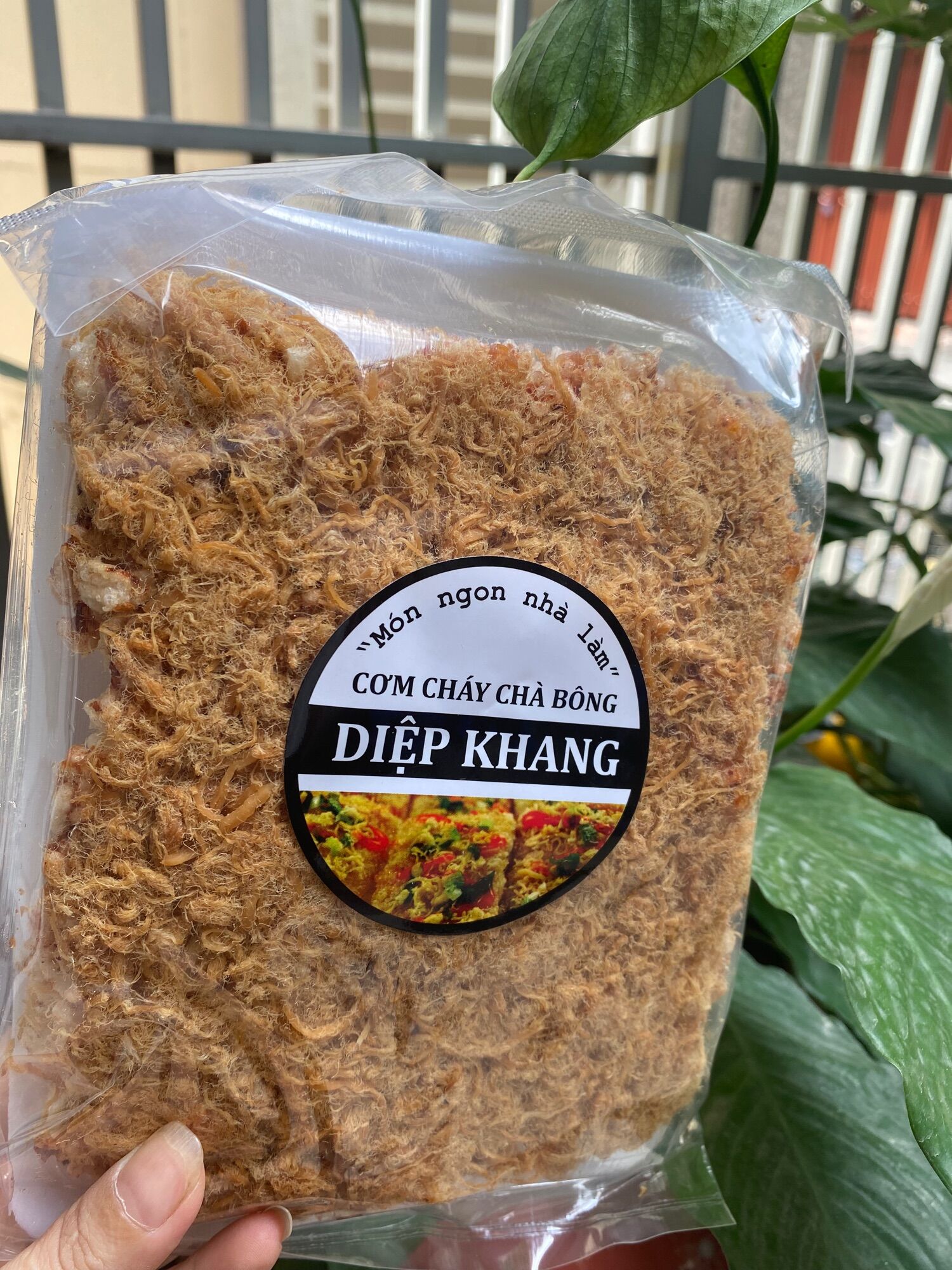 Combo 6 gói (1kg) cơm cháy siêu chà bông Diệp Khang