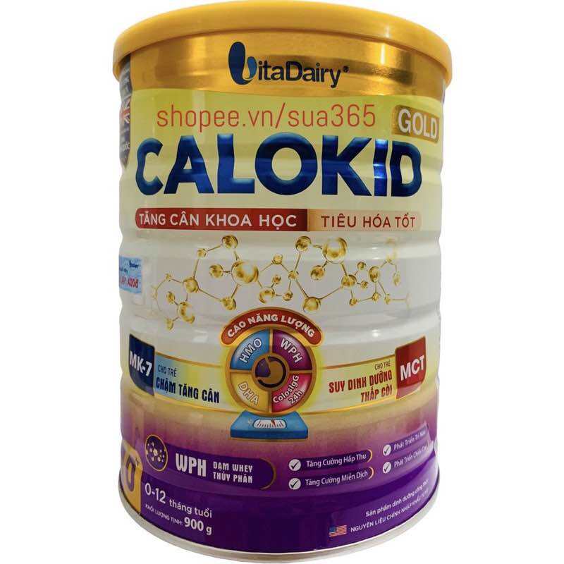 Sữa CALOKID Gold 0+  900g và 400g