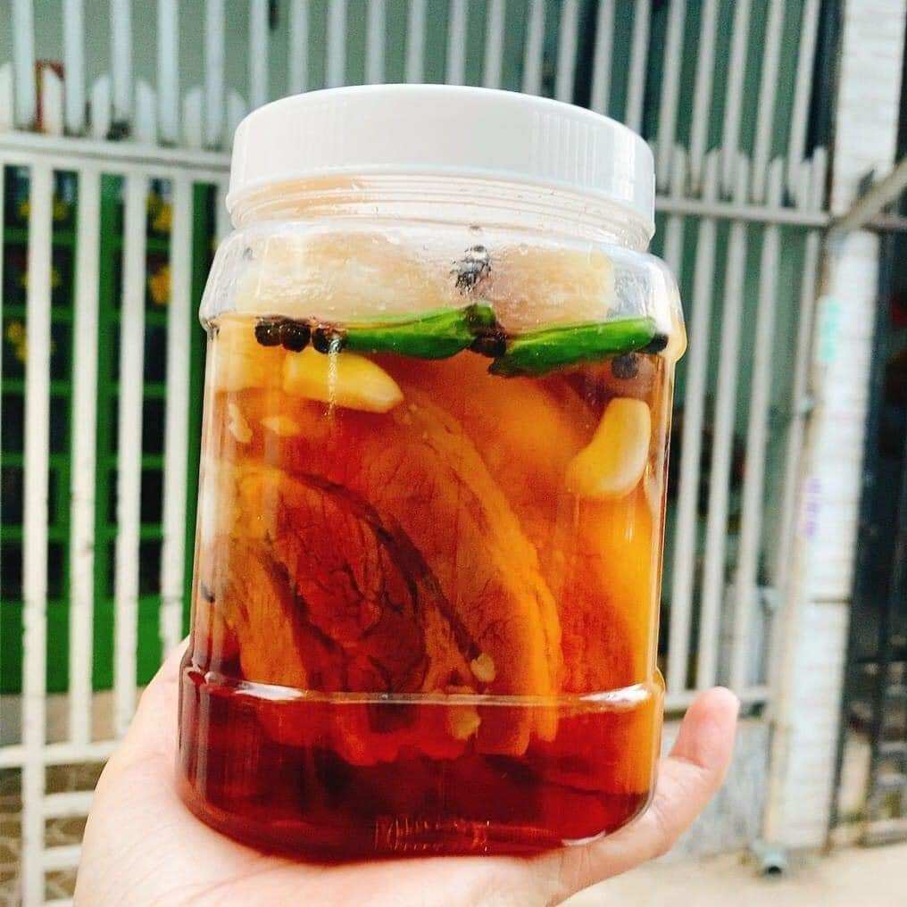 Thịt ngâm mắm nhỉ (500gr)