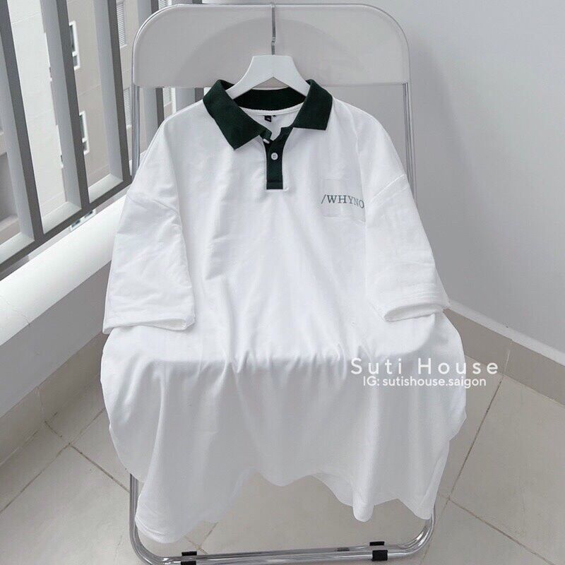 Áo polo phối cổ siêu hothit , from thụng dáng unisex