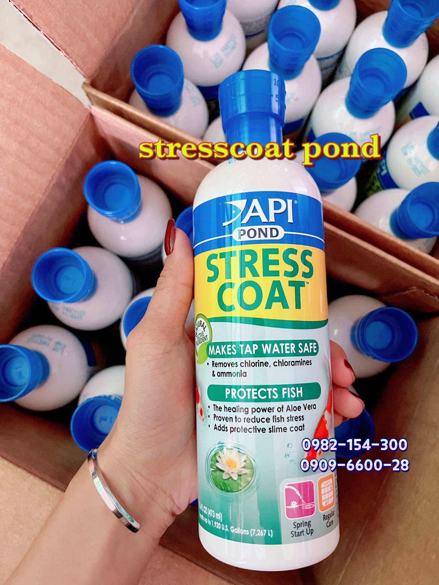 API MELAFIX PIMAFIX 118ml 473ml CHAI NGUYÊN Kháng Khuẩn vết thương Cho Cá Tép an toàn hàng USA