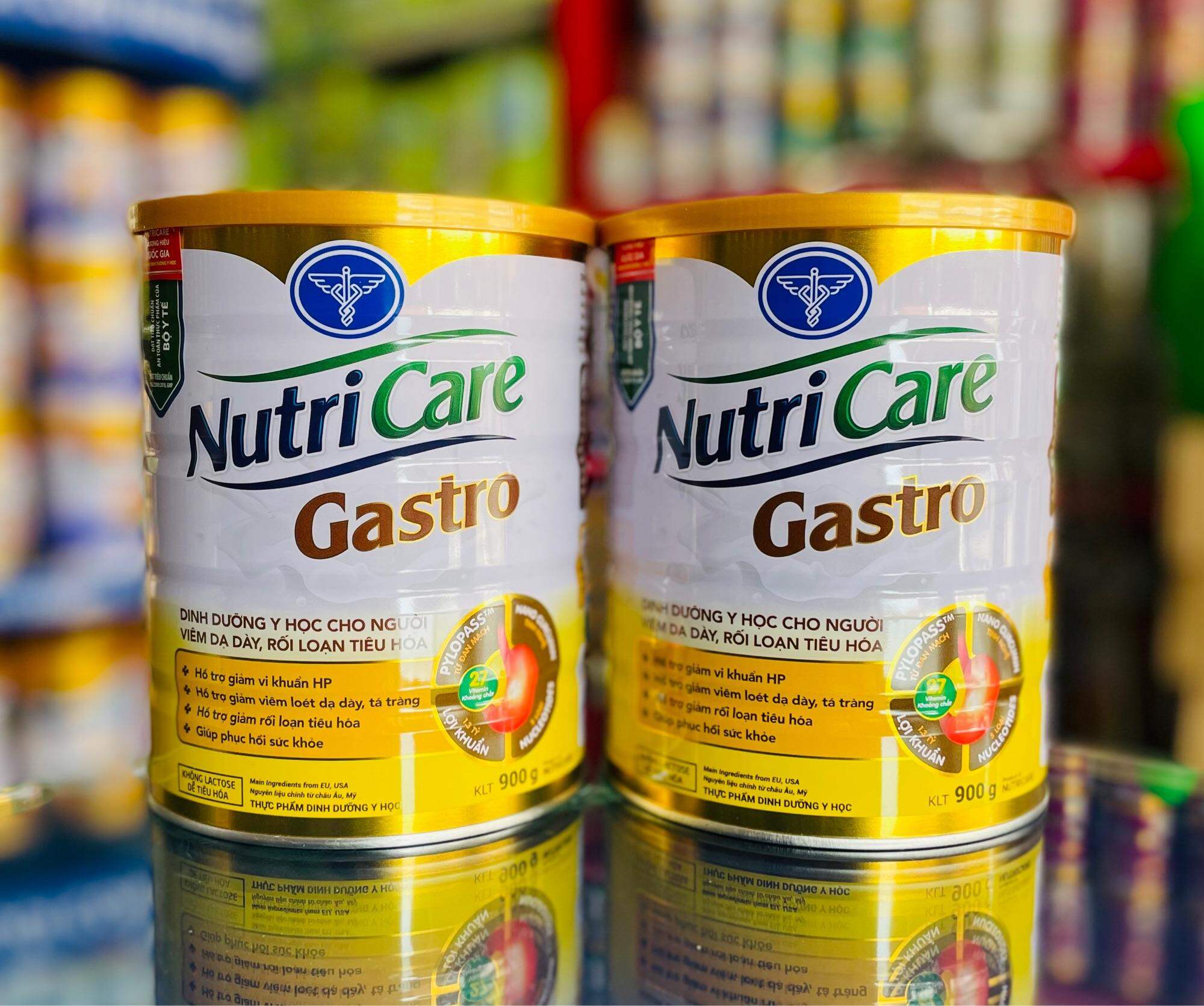 Sữa bột Nutricare Gastro Hỗ trợ Dạ dày (900g)