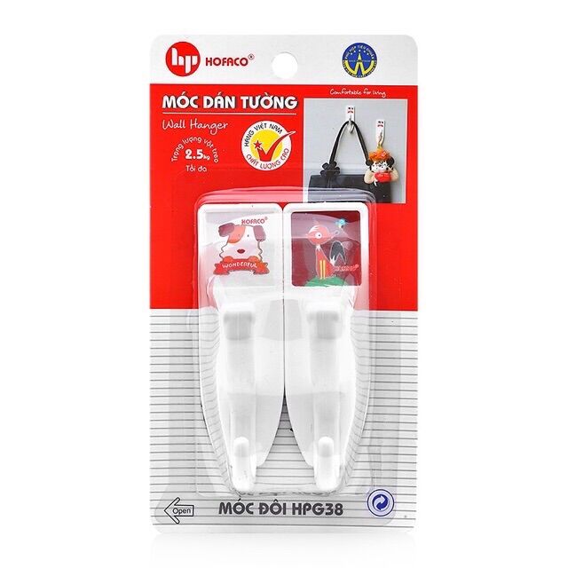 Combo 5 vĩ dán móc đôi hpg38 hofaco