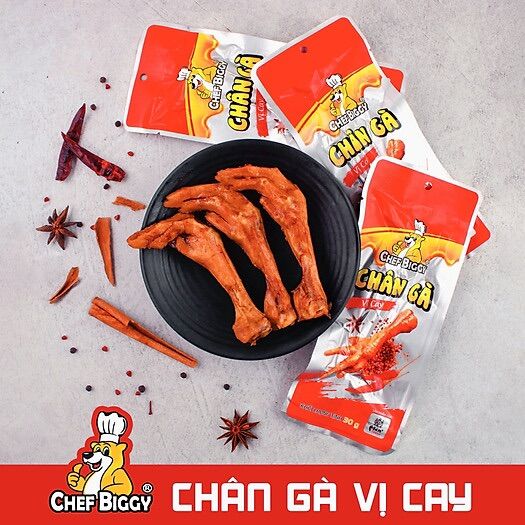 Chân Gà Chef BIGGY vị cay và mật ong
