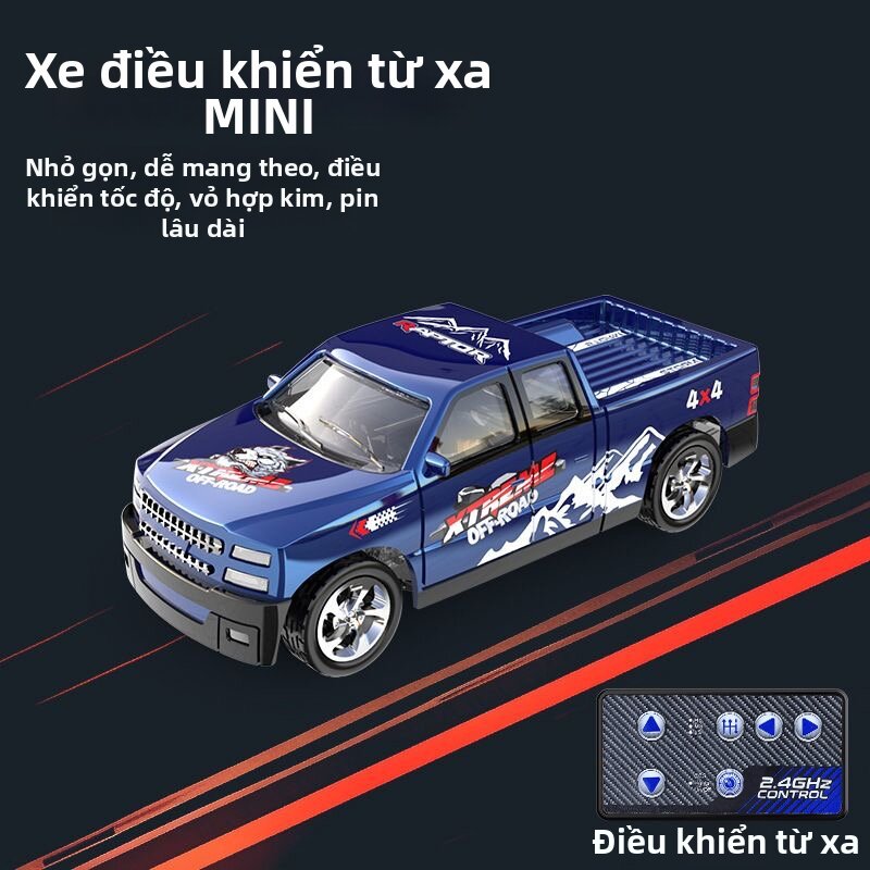 Bluetooth Remote Controlled Mini Toy Car Alloy 2.4G RC Off-Road Vehicle Dual Control - 9