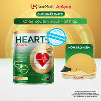 [Voucher giảm đến 16%][FREESHIP 0Đ TOÀN QUỐC] Sữa Bột Anlene Heart Plus Với Dưỡng Chất Chăm Sóc Sức Khỏe Tim Mạch Lon 750G