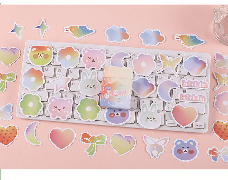 Hộp 45 hình dán sticker trang trí