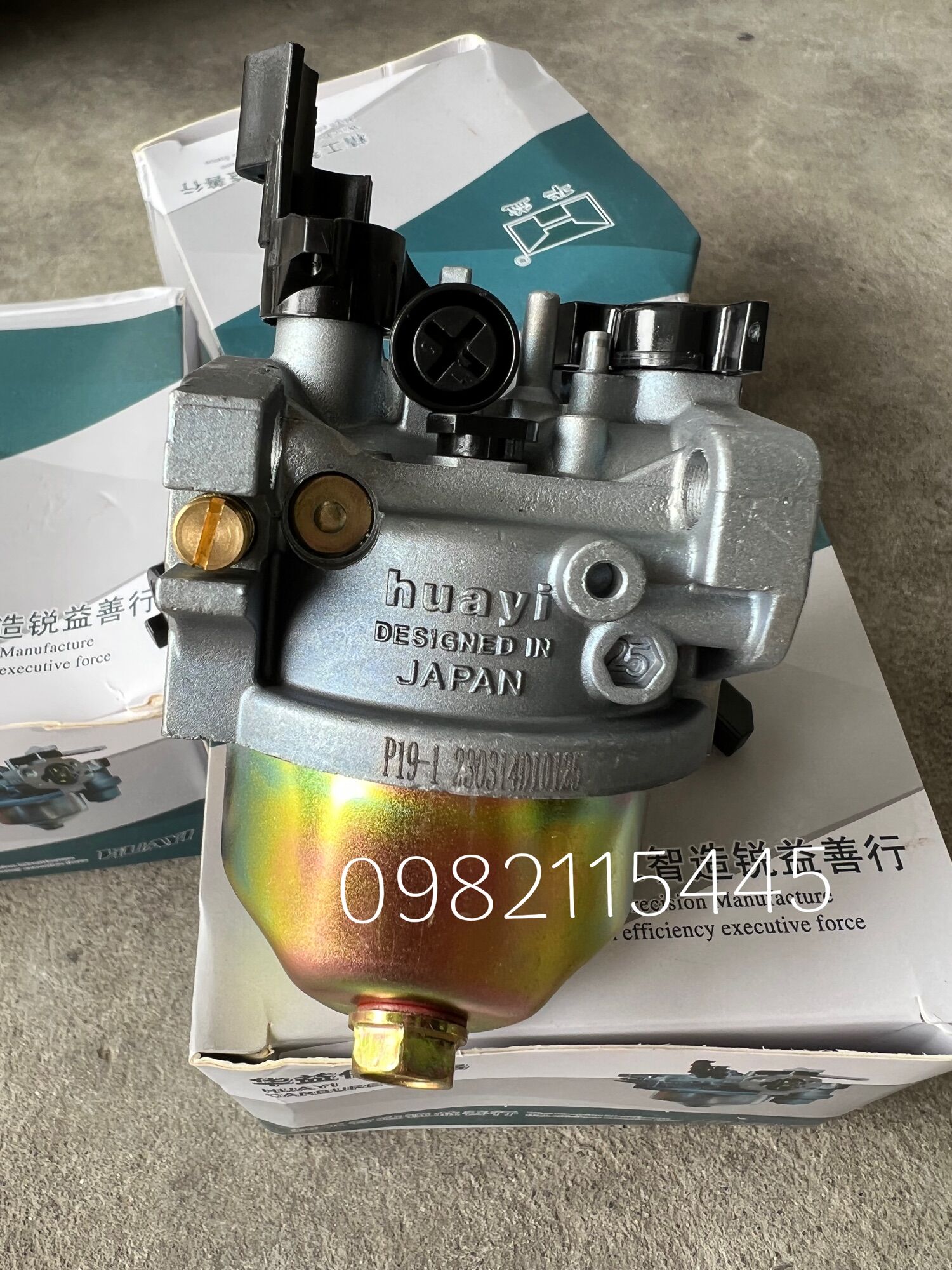 Bộ chế hoà khí cho máy phát điện 168F 2-3kw