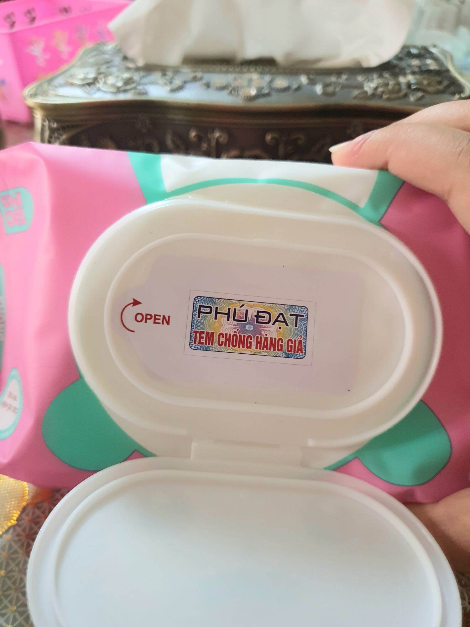 COMBO 10 GÓI KHĂN ƯỚT KHÔNG MÙI