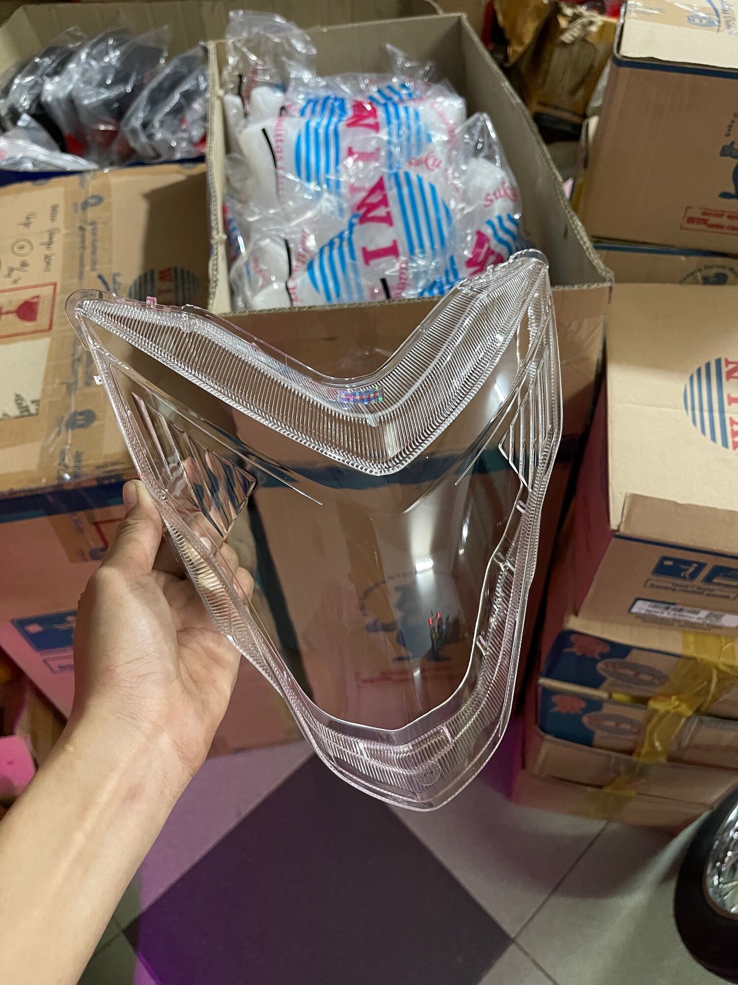 Mica đèn trước Sonic 150 zin nhập khẩu
