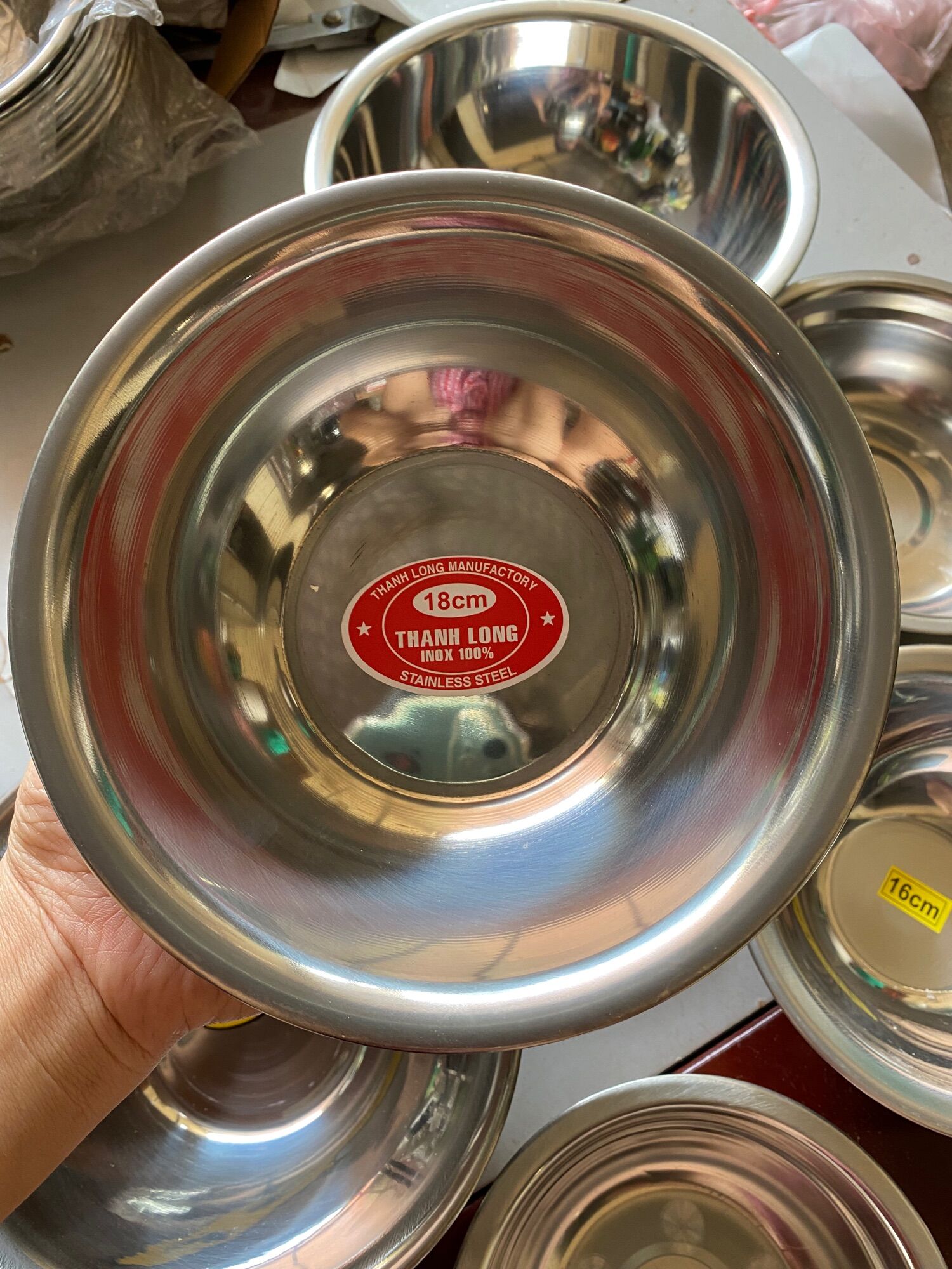 Bát inox bền đẹp đủ size