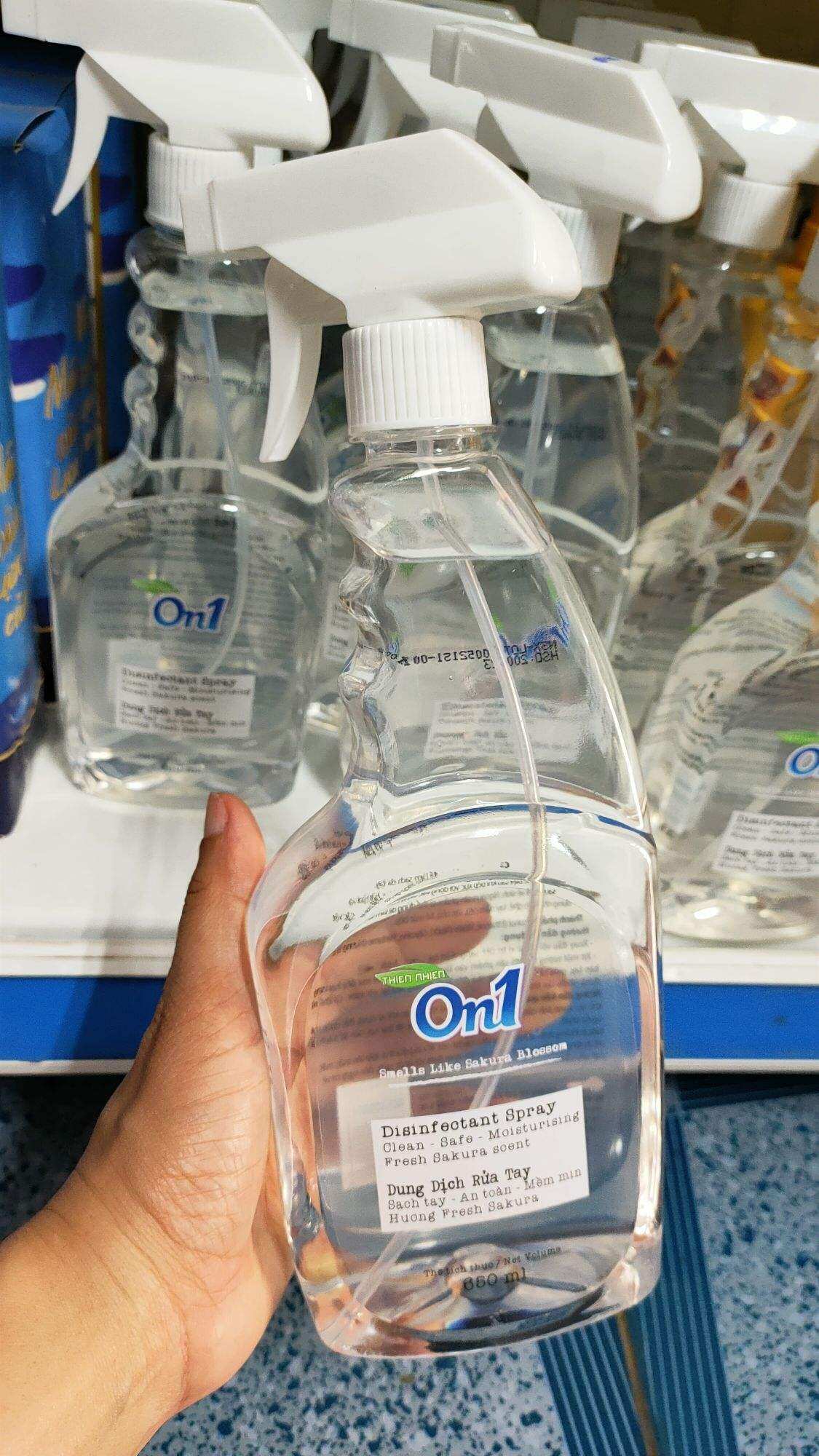 Dung dịch rửa tay kháng khuẩn On1 650ml