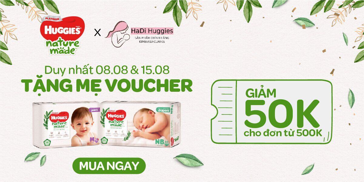Tã dán cao cấp huggies platinum nature made size nb/s/m/l/xl