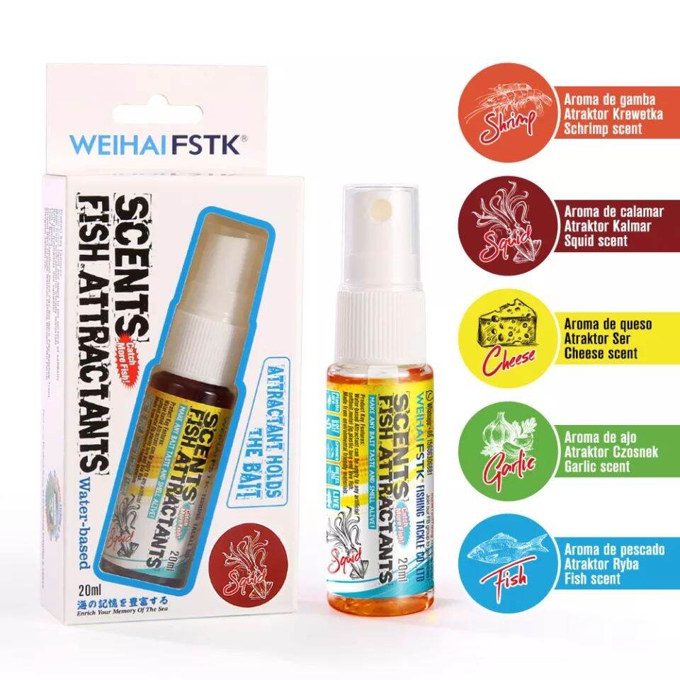 Mùi tự nhiên dụ cá fish attractant 20ml