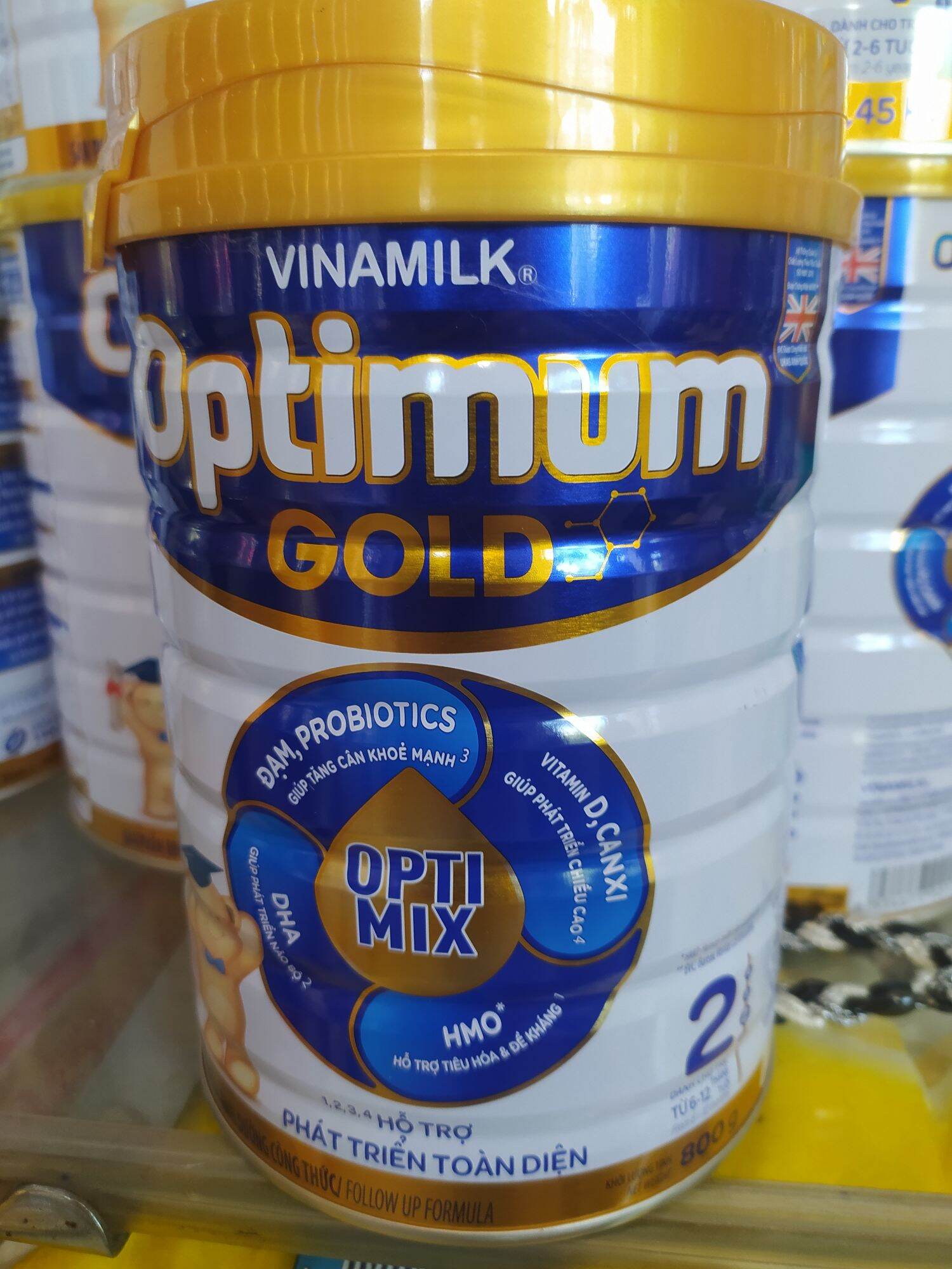 Sữa bột optimum hmo 1 và 2 850g
