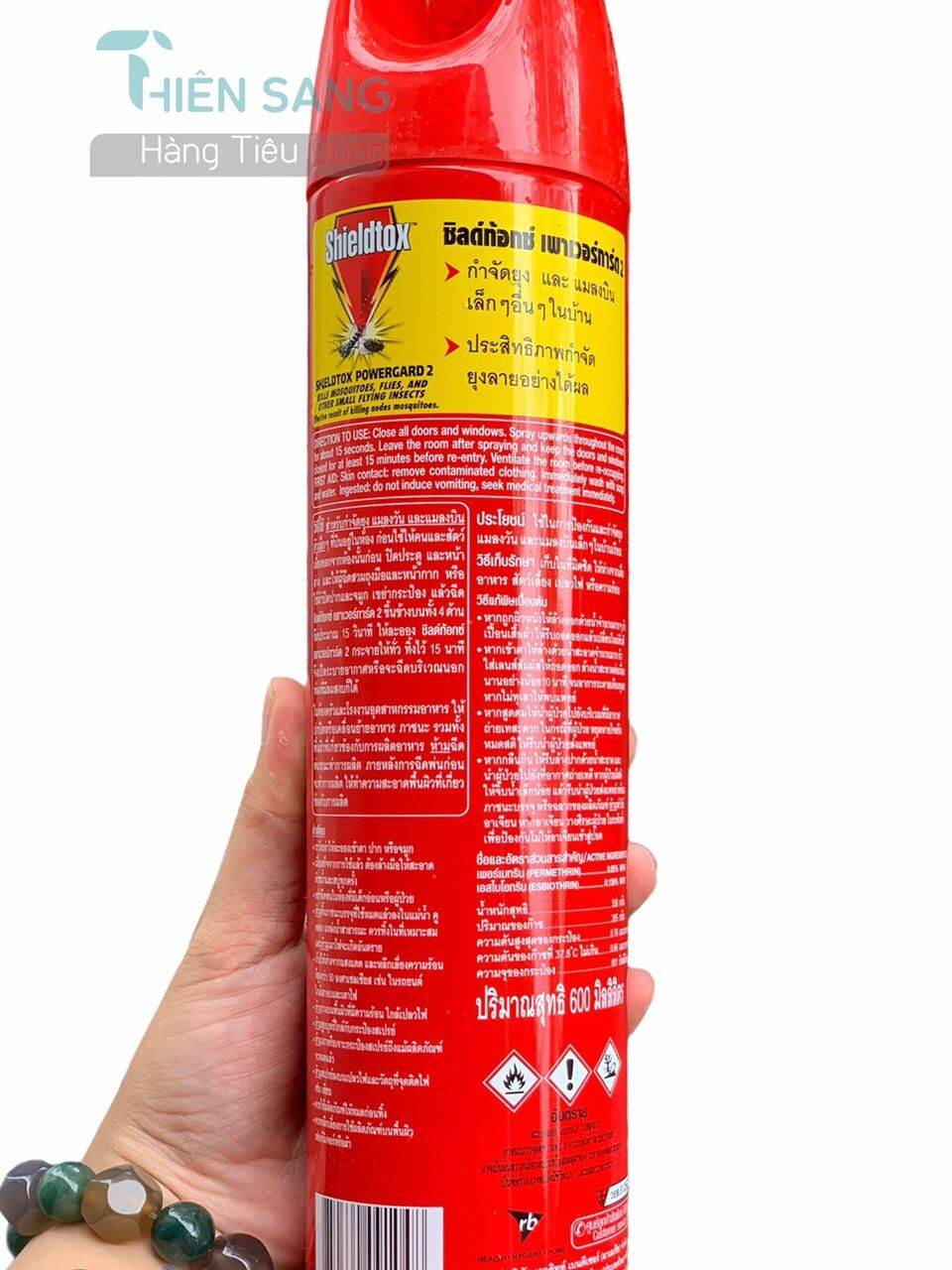 Xịt muỗi Shieldtox Thái Lan 600ml