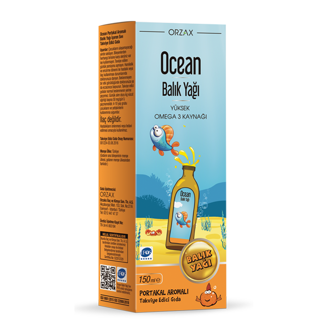 Ocean Fish Oil Orzax - Giúp bổ sung Omega 3